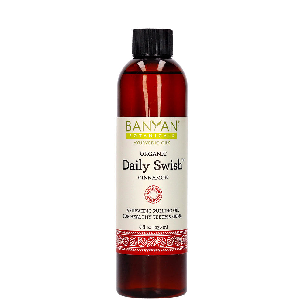 Daily Swish Oil Pulling Oil Sesame & Coconut Oil Mouthwash with