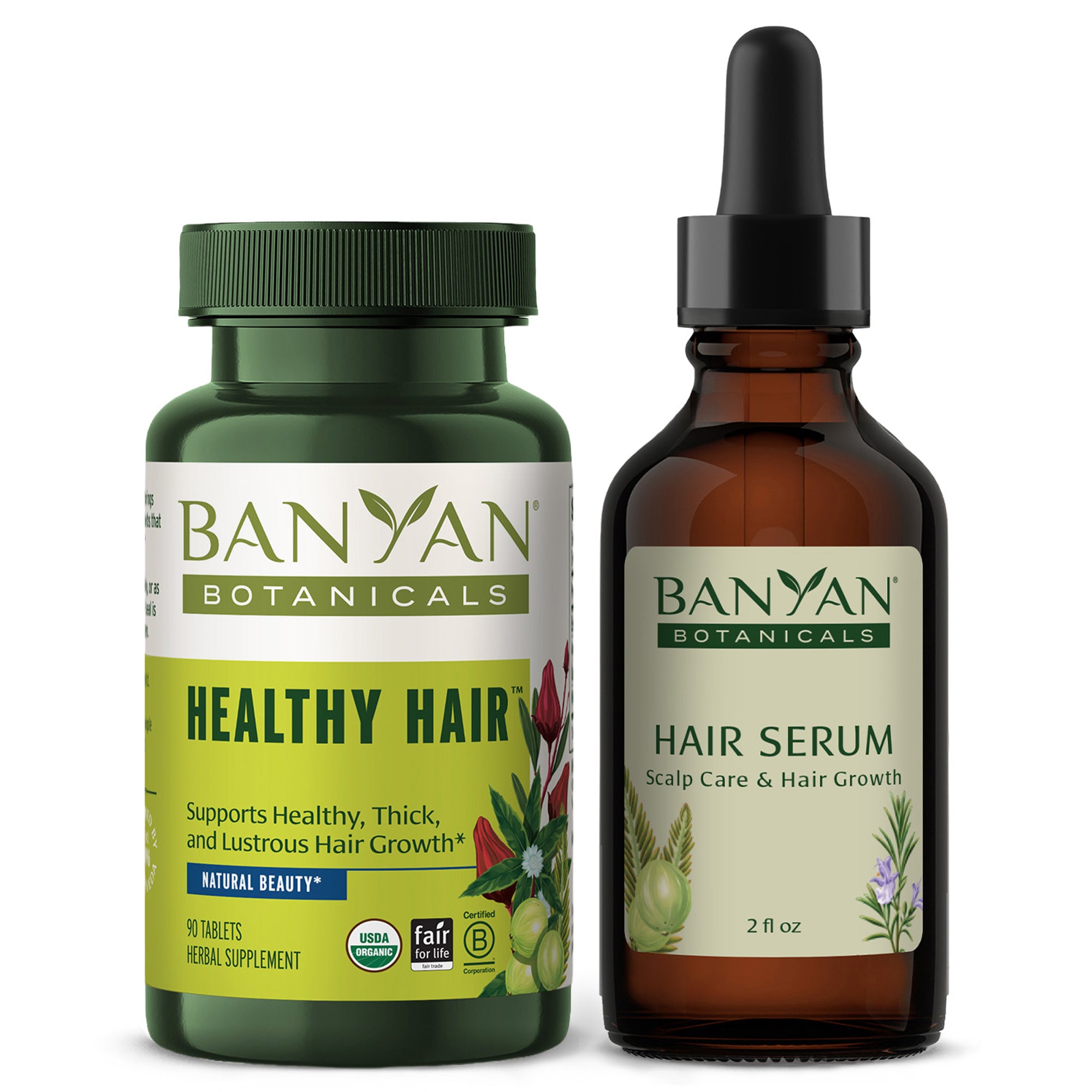 Healthy Hair Tablets + 1 Time Free Hair Serum