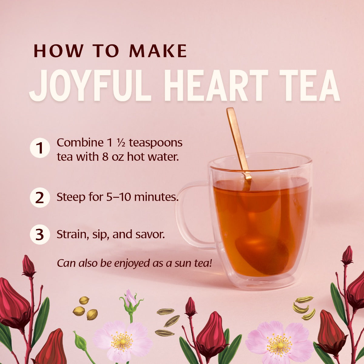 Joyful Heart CCF Tea How to Make