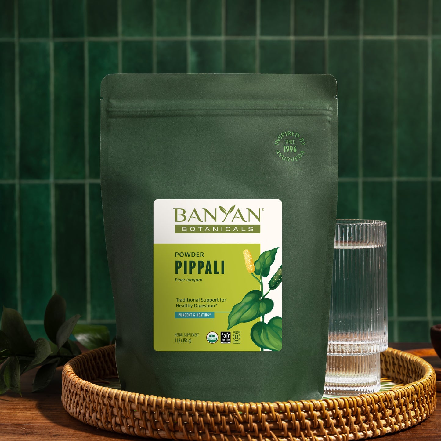 1 lb: Pippali with water