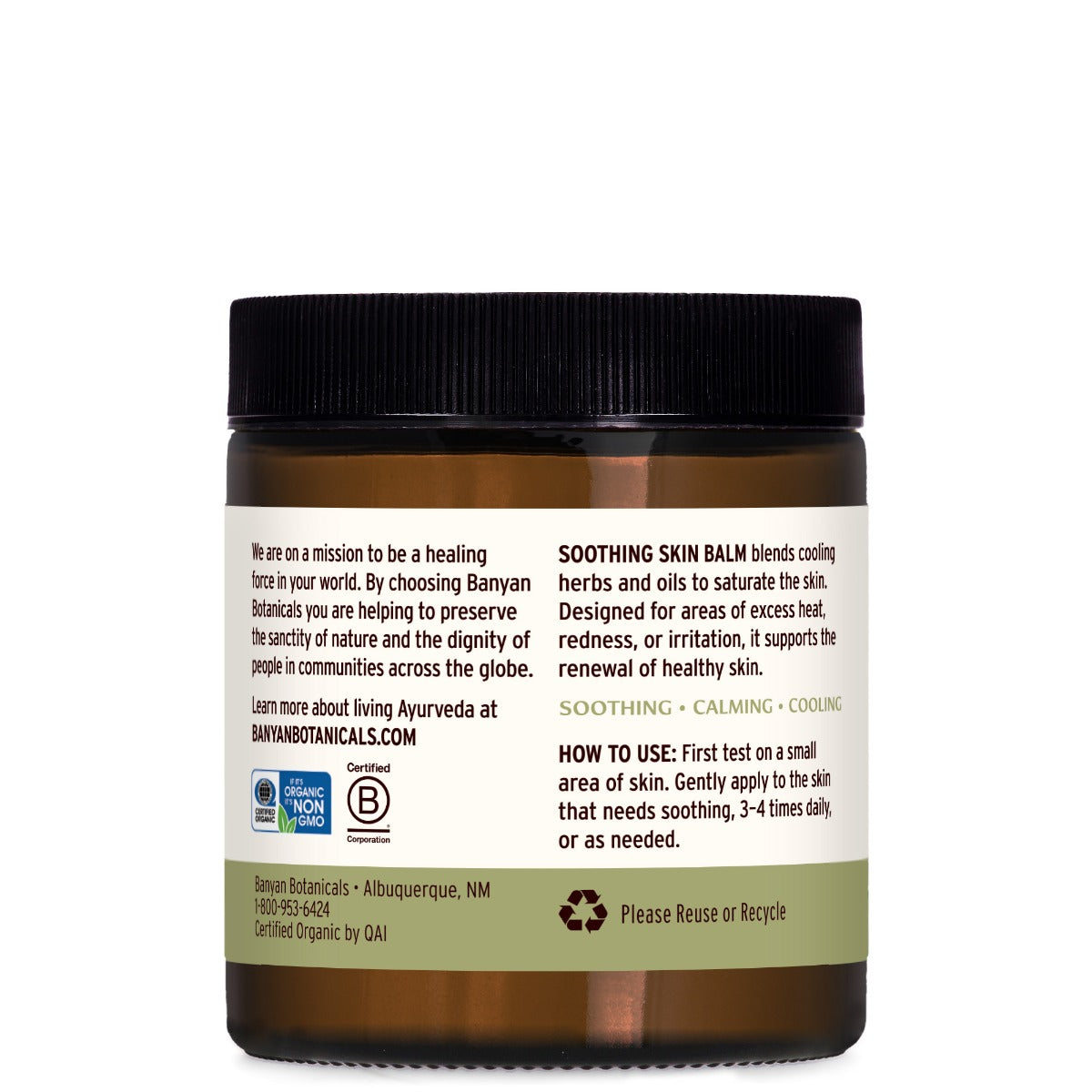 Soothing Skin Balm Use
