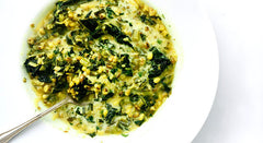 3-Herbed Kitchari with a Dollop of Yogurt