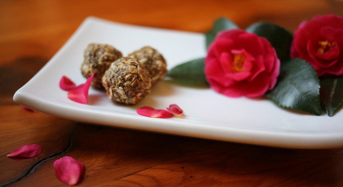 Rose Energy Bites