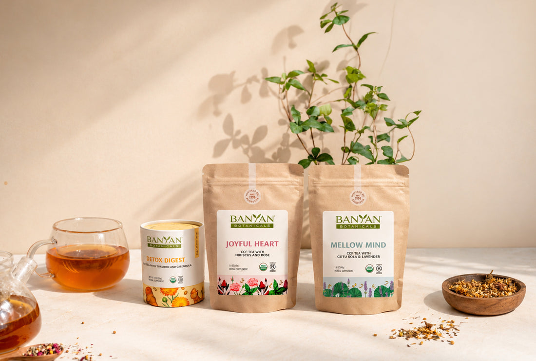 3 CCF Tea Blends for Your Wellness Ritual