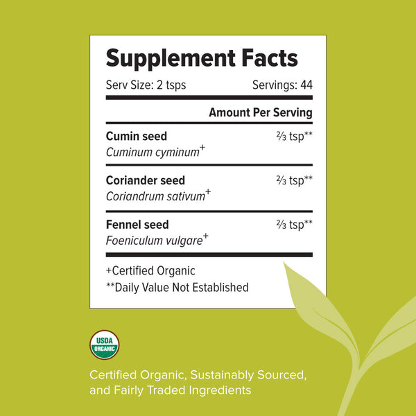 CCF Tea - digestive Tea with Cumin, Coriander and Fennel – Banyan ...