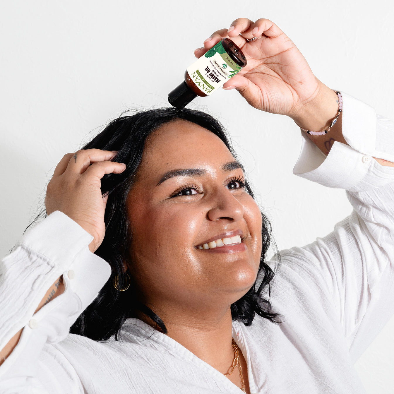 Brahmi Oil (Sesame Oil Base) Gotu Kola Oil Herbal Body Oil Banyan