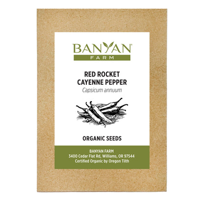 Cayenne Pepper Seed Packet