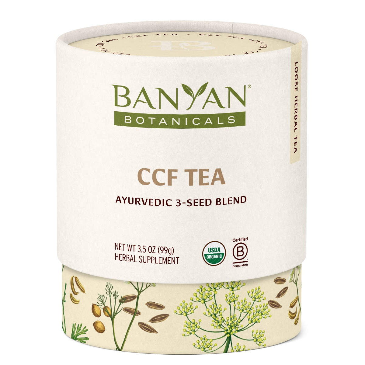 CCF Tea - digestive Tea with Cumin, Coriander and Fennel – Banyan ...
