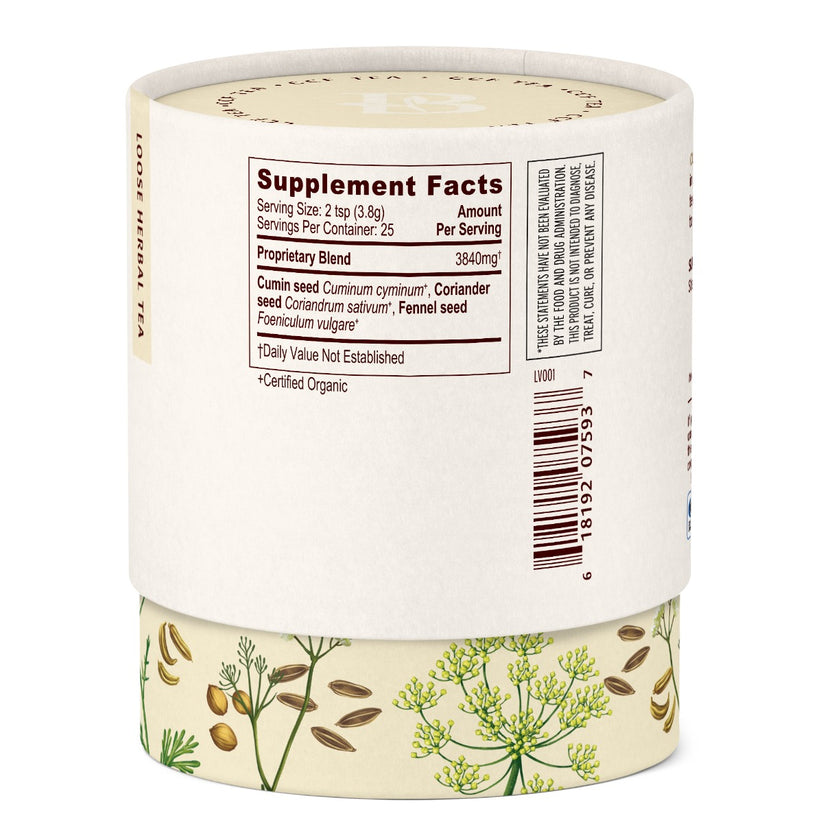 CCF Tea - digestive Tea with Cumin, Coriander and Fennel – Banyan ...