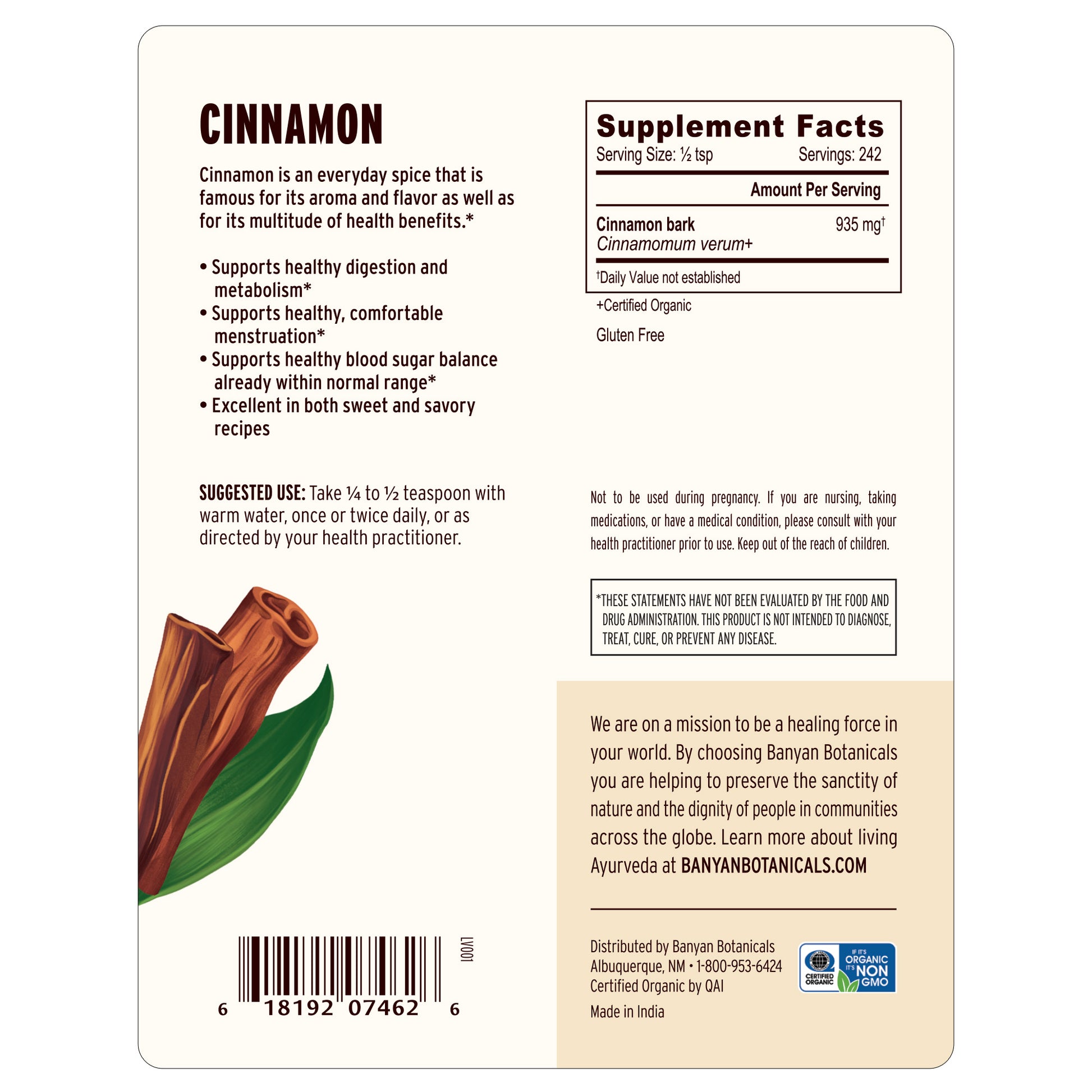 cinnamon plant facts Cinnamon Powder | Organic Ground Cinnamon