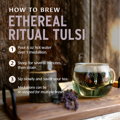 Ethereal Ritual Tulsi How to Brew