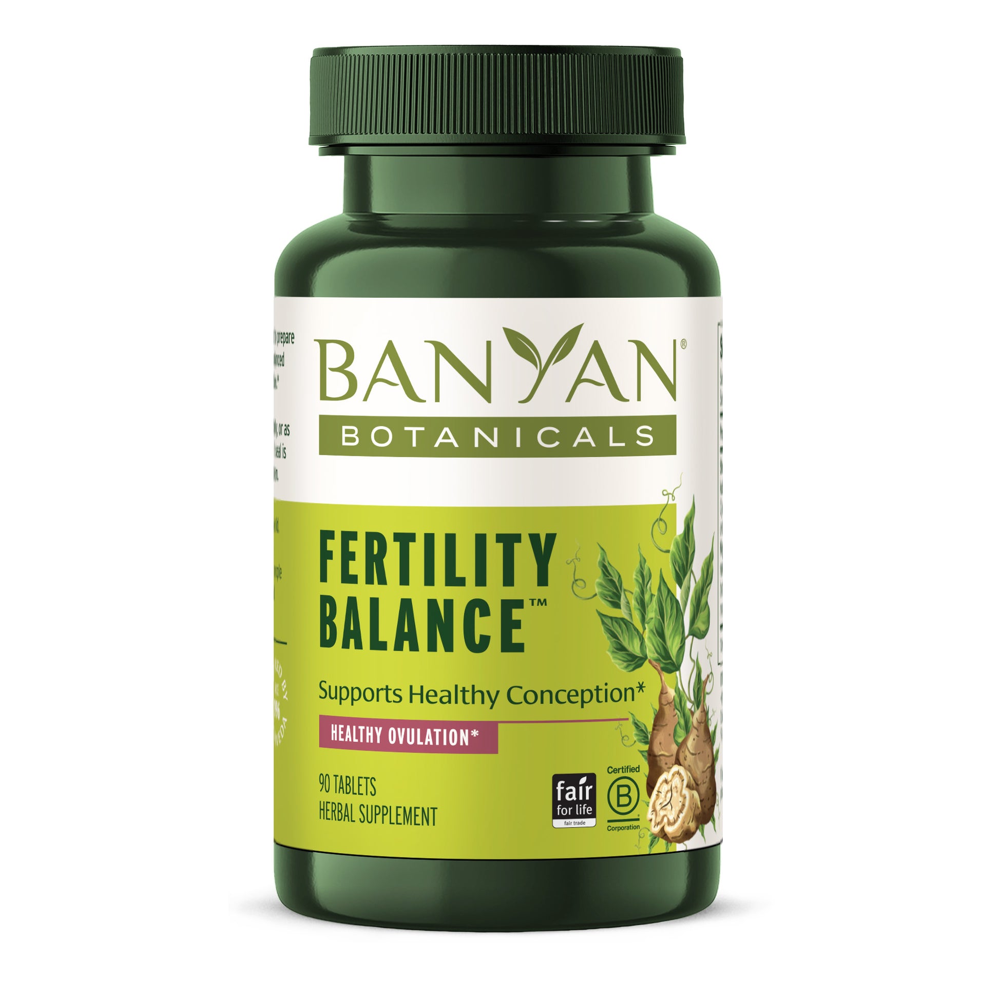 90 Count: Fertility Balance Front label