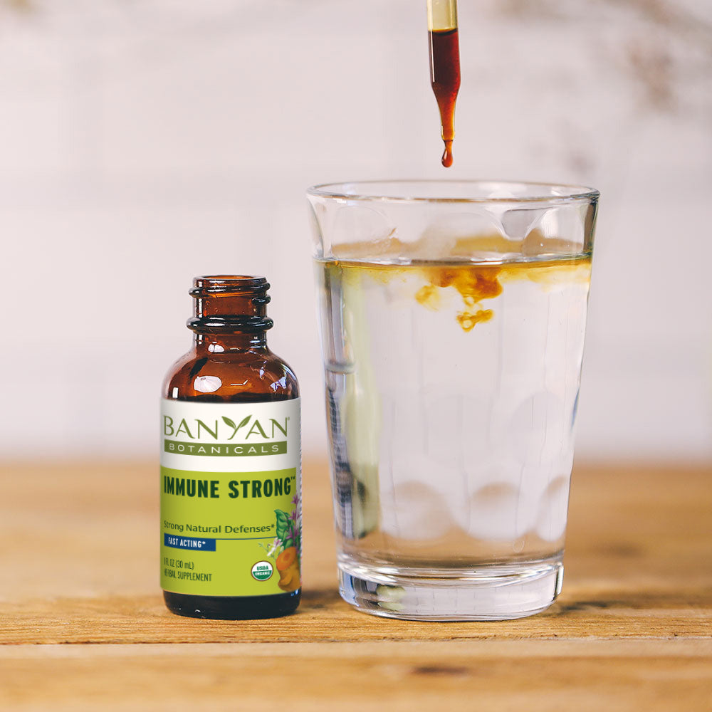 Immune Strong with water