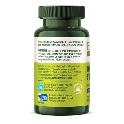 Organic Immune Strong™ Supplements - Immune System Supplements – Banyan ...
