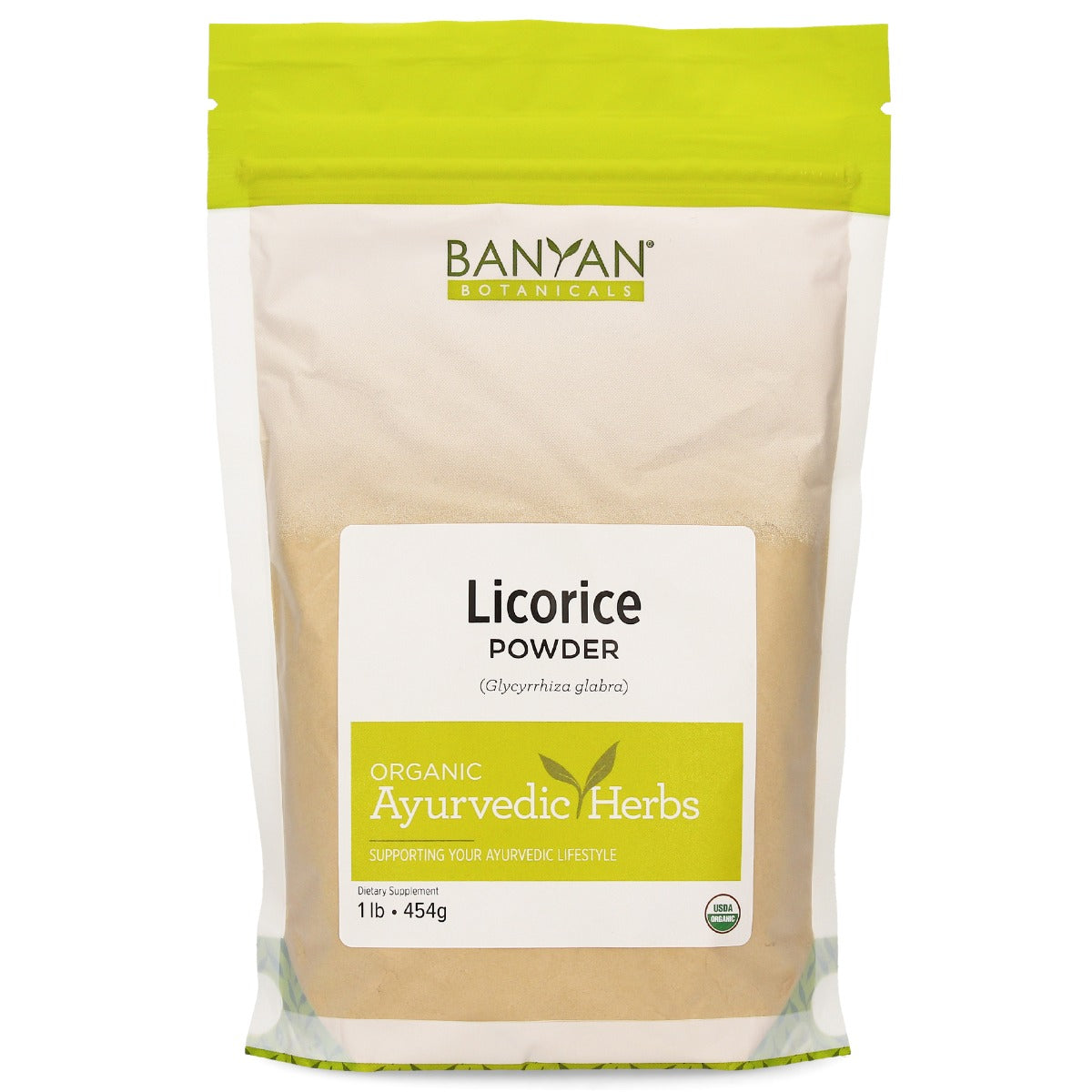 Liusource Powder Licorice Root Powder | Organic Licorice Powder – Banyan Botanicals