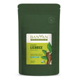 1/2 lb Licorice powder green pouch on white background