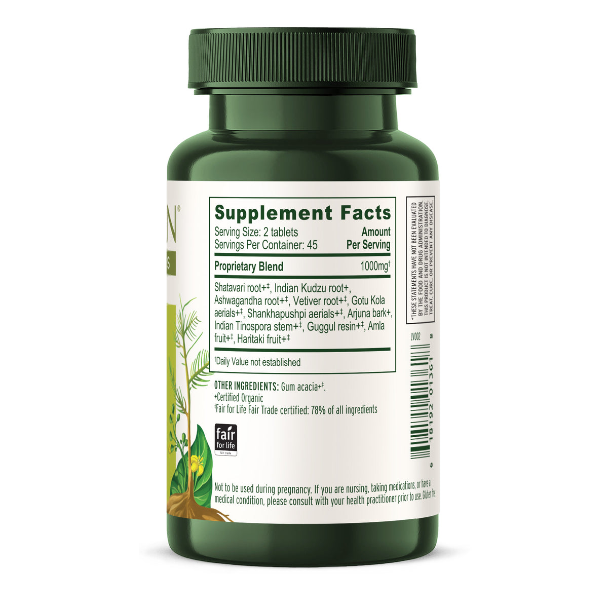 Menopause Balance Supplement Facts
