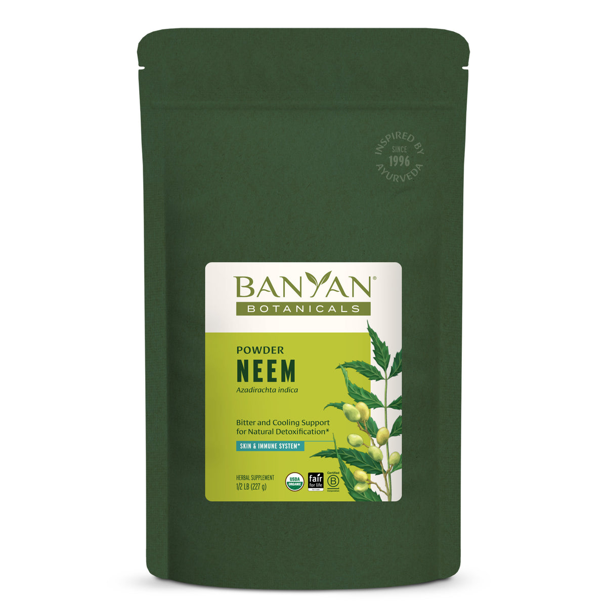 Neem Powder | Organic Neem Powder - Azadirachta indica – Banyan Botanicals