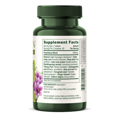 Peak Desire for Her Supplement Facts