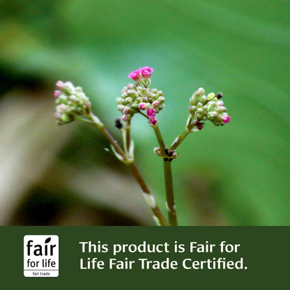 This product is air for Life Fair Trade Certified