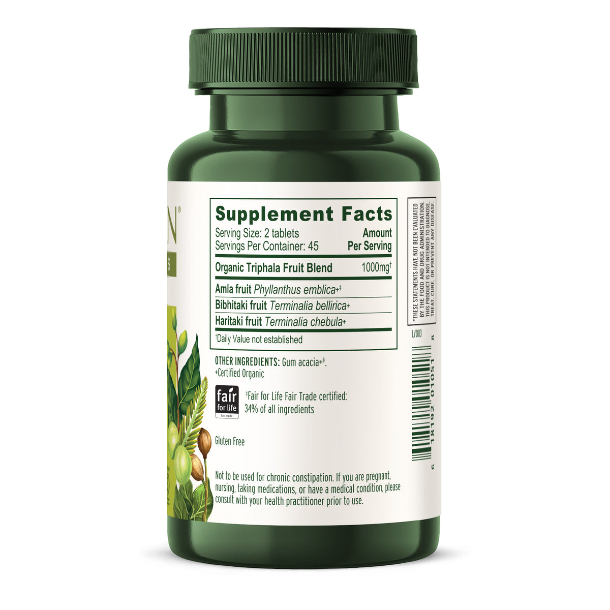 Triphala Tablets - digestion, elimination and healthy gut microbiome ...