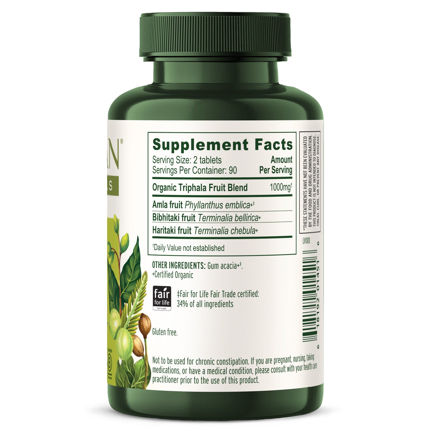 180 Count: Supplement Facts