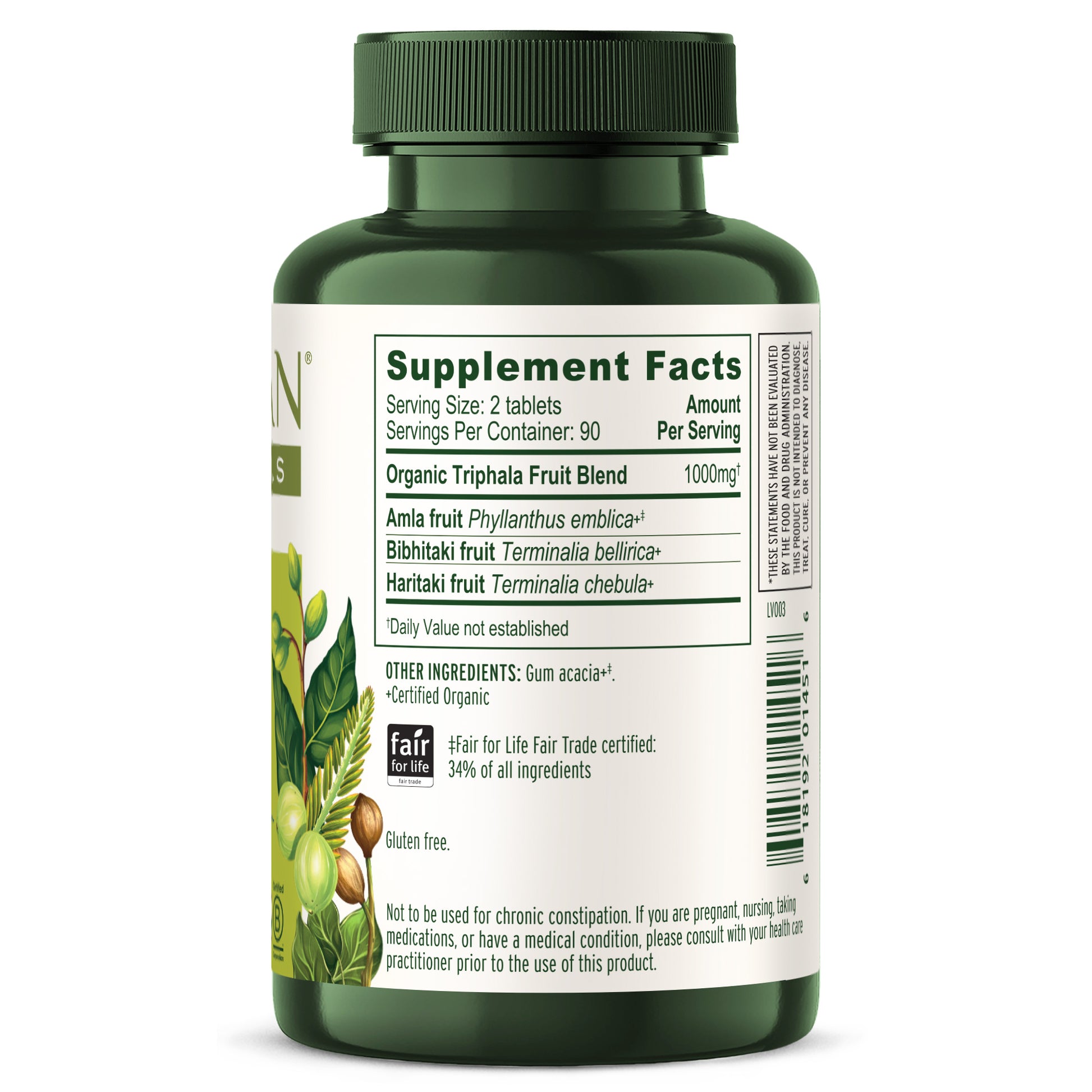 180 Count: Supplement Facts