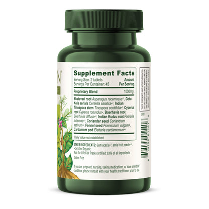 womens support tablet supplement facts